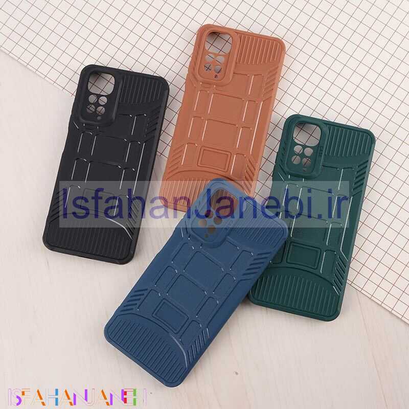 اصفهان جانبی-قاب سیلیکونی ژله ای شیائومی Redmi Note 11 / 11S 4G پنجره ای محافظ لنزدار