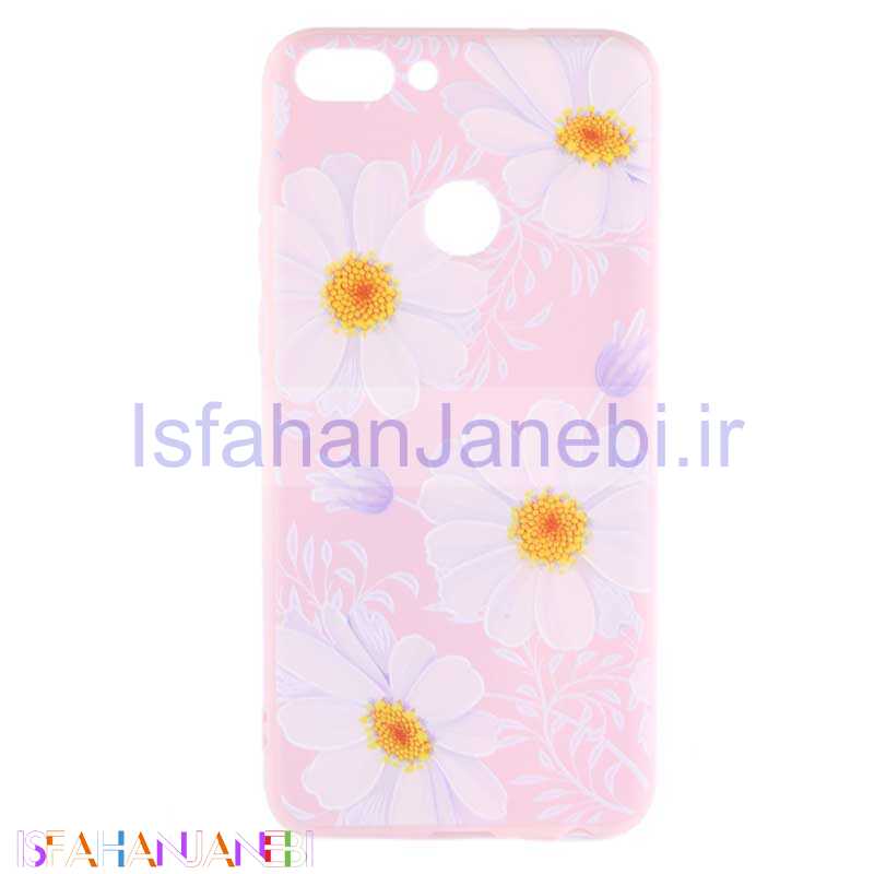 اصفهان جانبی-قاب ژله ای صورتی طرح دار کد4 Huawei P Smart