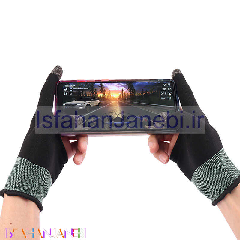 اصفهان جانبی-دستکش بازی موبایل دو انگشتی