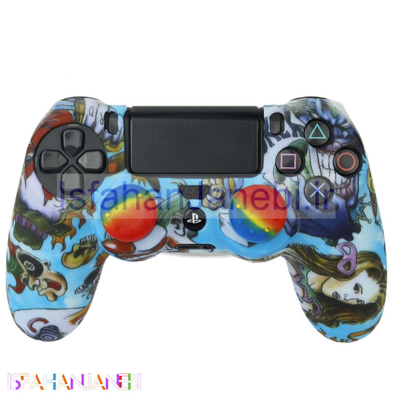 اصفهان جانبی-روکش دسته بازی PS4 طرح بالماسکه + روکش آنالوگ هدیه