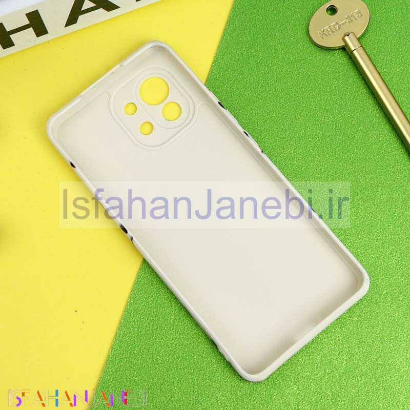 اصفهان جانبی-قاب سیلیکونی محافظ لنزدار طرح قلب Xiaomi Mi 11