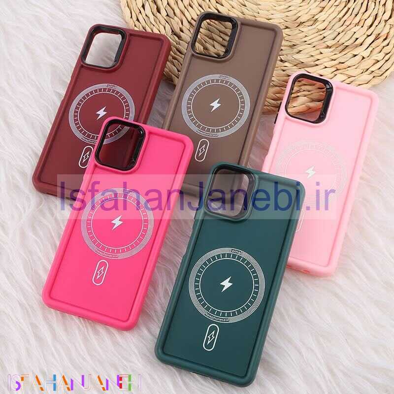 اصفهان جانبی-قاب سولید Coinall سامسونگ Galaxy A06 طرح مگ سیف هولوگرامی