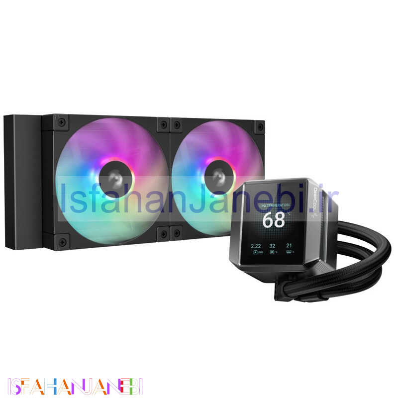 اصفهان جانبی-فن خنک کننده CPU دیپ کول Deepcool Mystique 240 ARGB