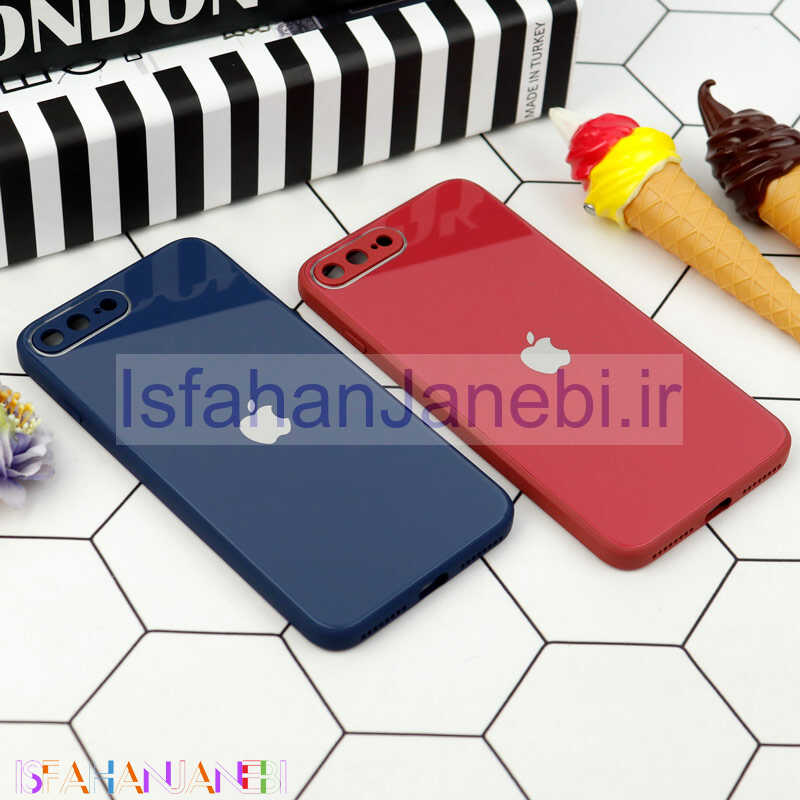 اصفهان جانبی-قاب محافظ لنزدار My Case پشت گلسی iPhone 7 Plus / 8 Plus