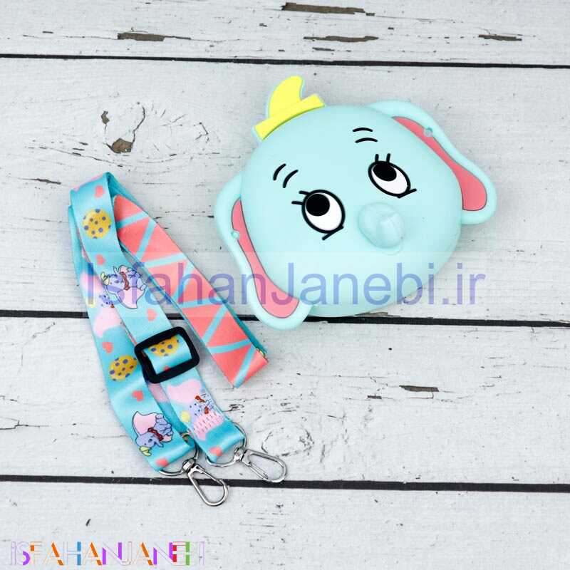 اصفهان جانبی-کیف هندزفری سیلیکونی طرح فیل