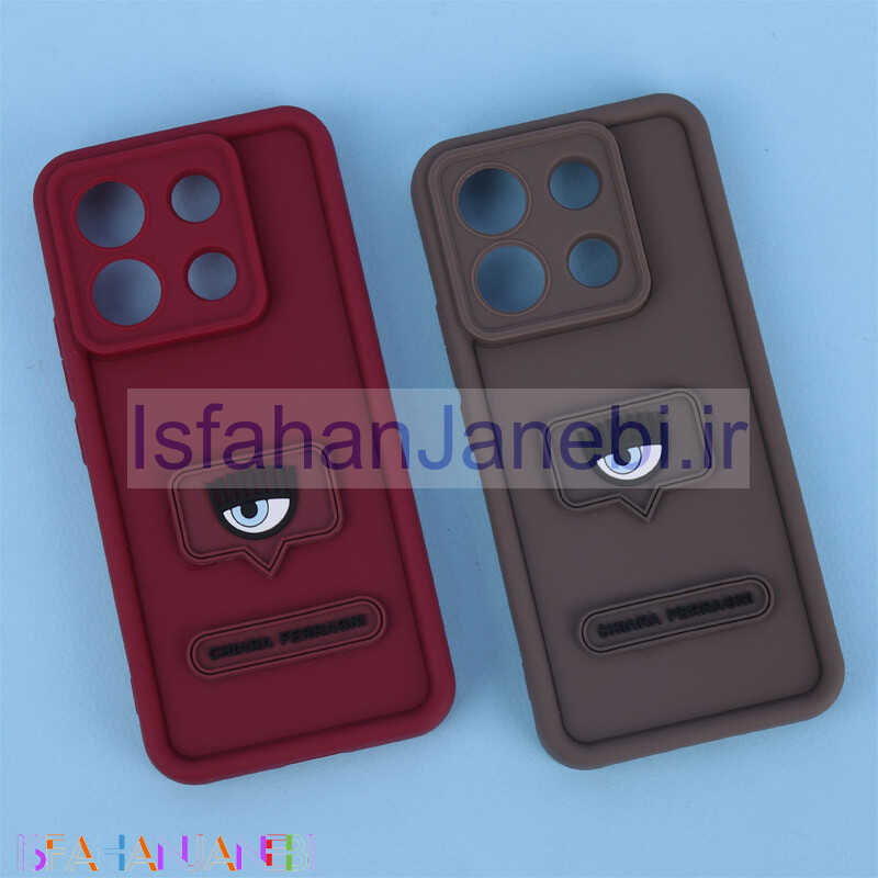 اصفهان جانبی-قاب سولید Chiara Ferragni محافظ لنزدار Xiaomi Redmi Note 13 Pro 5G