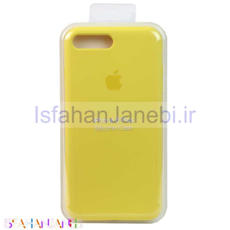 اصفهان جانبی-قاب سیلیکونی iPhone 7/8 Plus لیمویی