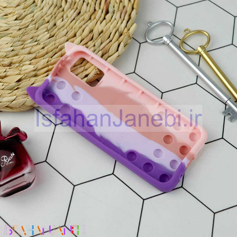 اصفهان جانبی-قاب اورجینال سیلیکونی آکواریومی Lucky Cat پاپیتی Samsung Galaxy A31