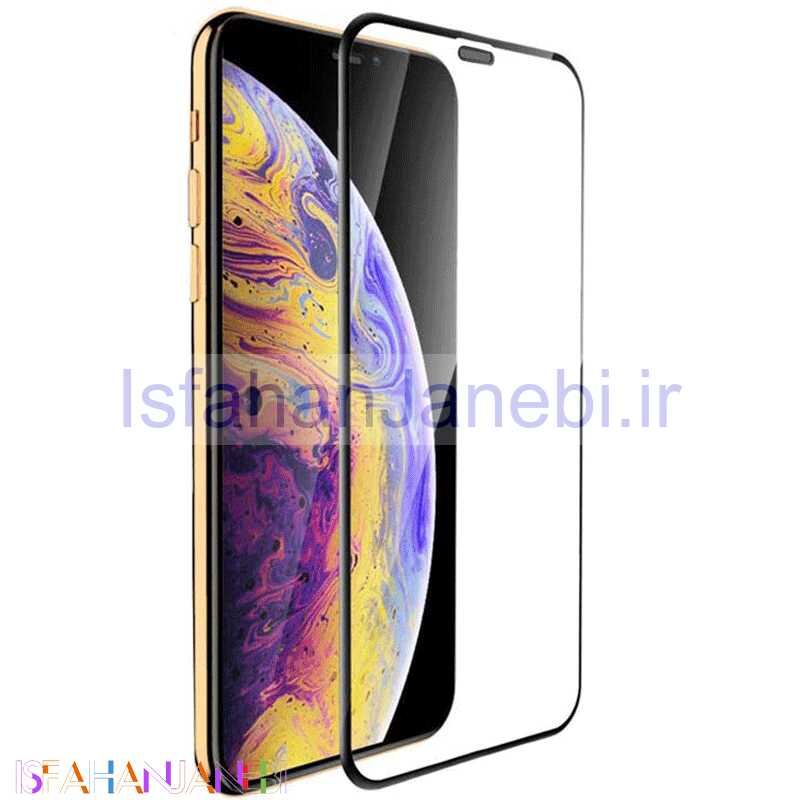 اصفهان جانبی-گلس تمام چسب 10D آیفون iPhone XR/ iPhone 11