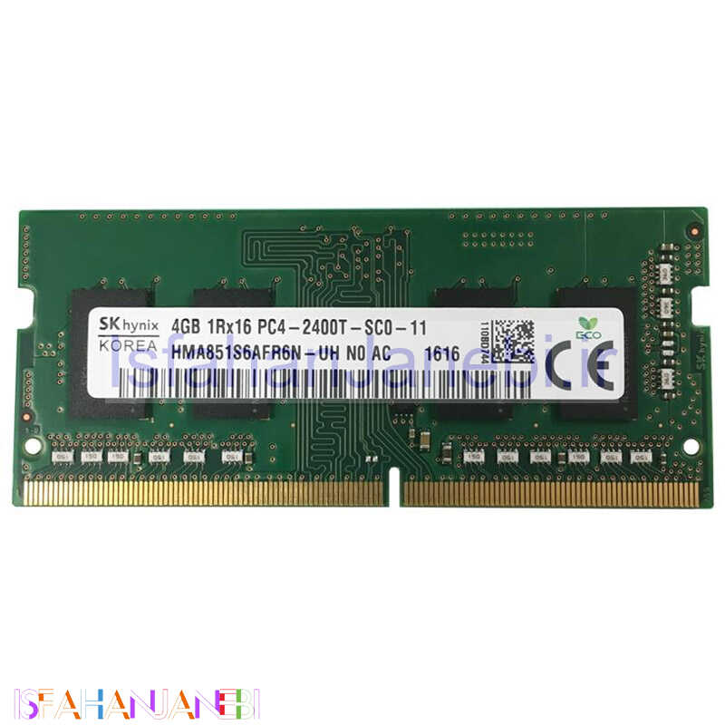 اصفهان جانبی-رم لپ تاپ هاینیکس Hynix DDR4 4GB 2400MHz CL17