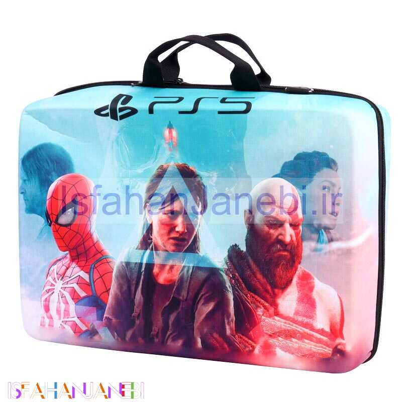 اصفهان جانبی-کیف کنسول بازی PS5 طرح 3 کاراکتر گیم