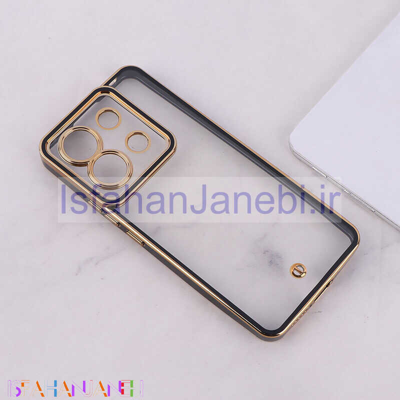 اصفهان جانبی-قاب Space شیائومی Poco X6 دور رنگی محافظ لنزدار