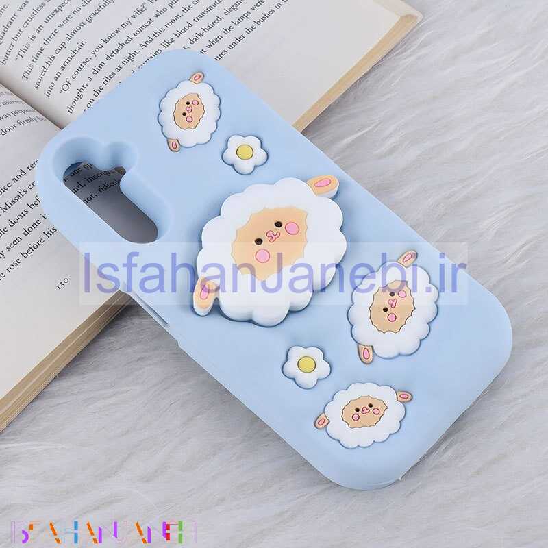 اصفهان جانبی-قاب سیلیکونی سامسونگ Galaxy A24 4G پاپ سوکت دار فانتزی برجسته