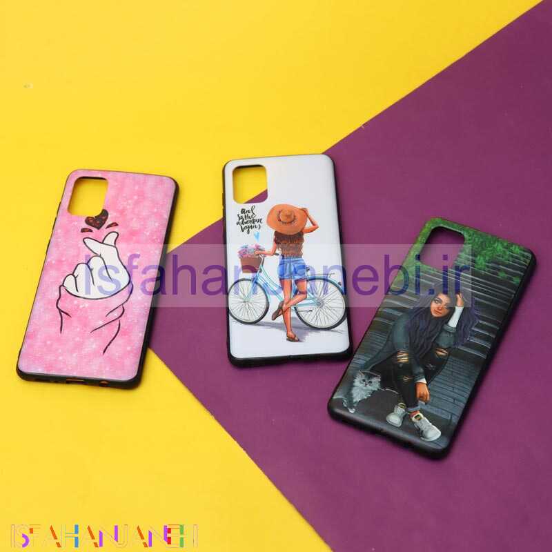 اصفهان جانبی-قاب فانتزی برجسته طرح دخترانه سامسونگ A71 سری H
