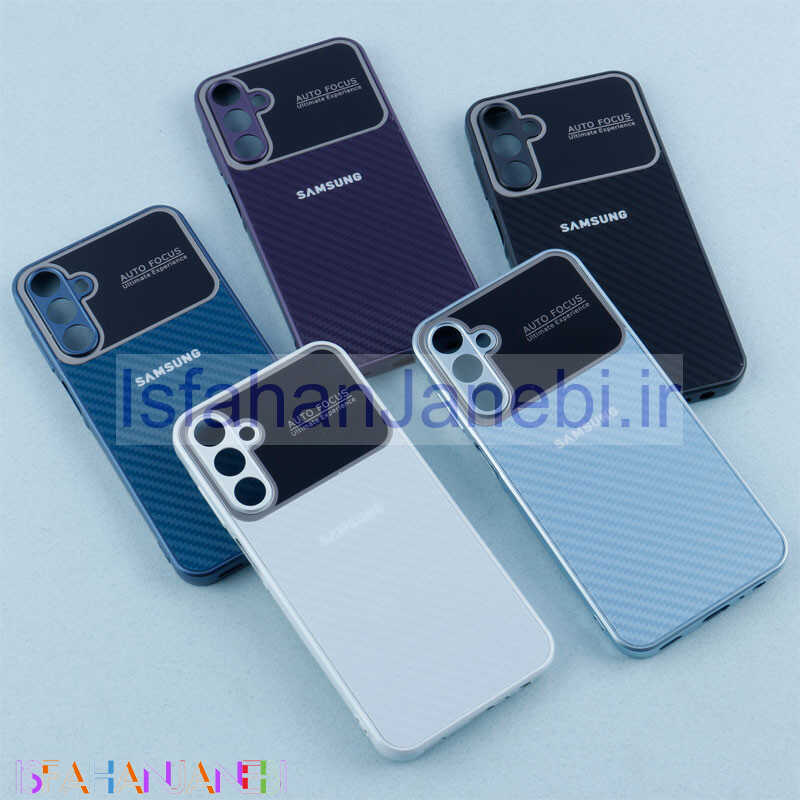 اصفهان جانبی-قاب PVD Carbon Ultimate محافظ لنزدار Samsung Galaxy A15