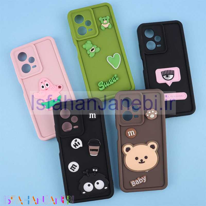 اصفهان جانبی-قاب سیلیکونی سولید شیائومی Redmi Note 12 Pro 5G محافظ لنزدار