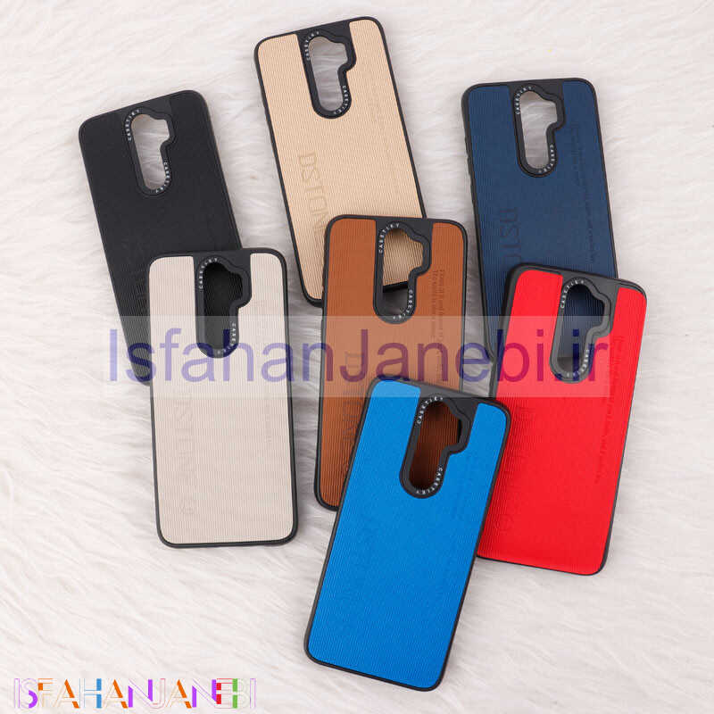 اصفهان جانبی-قاب چرمی Dstone کبریتی Xiaomi Redmi Note 8 Pro