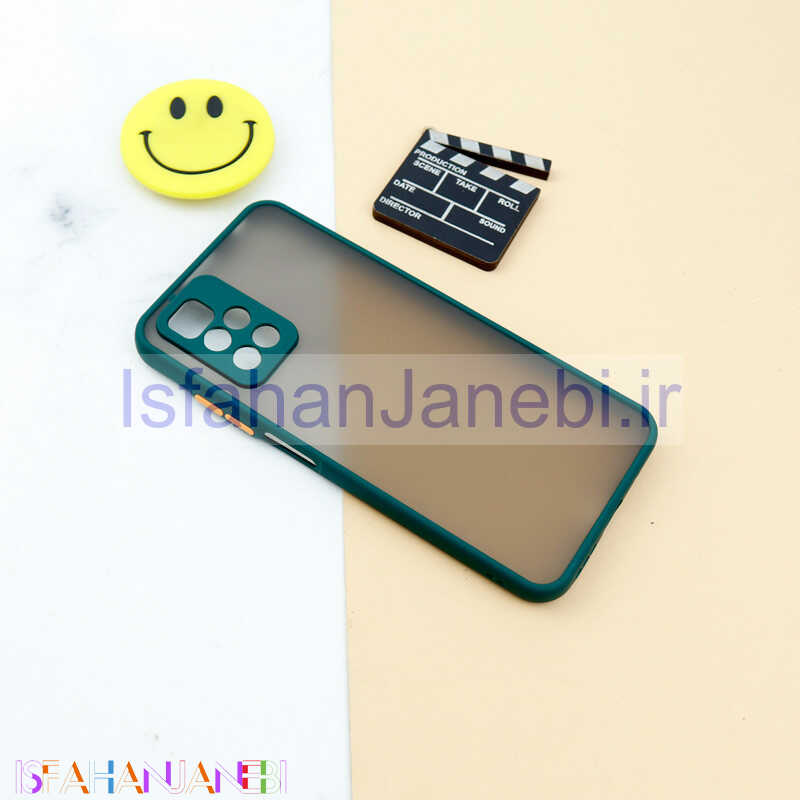 اصفهان جانبی-قاب PC مات محافظ لنز دار Xiaomi Redmi 10