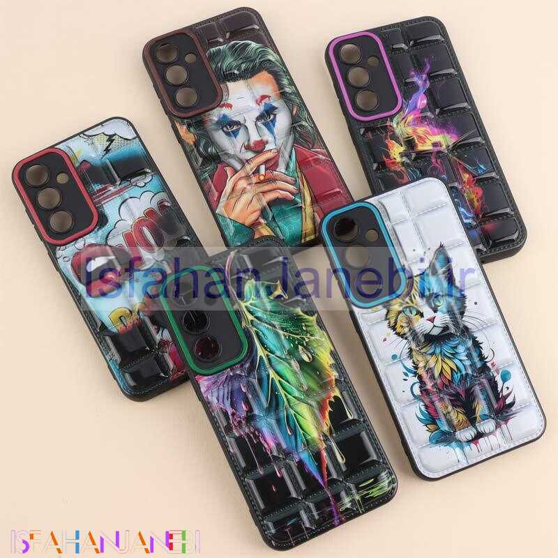 اصفهان جانبی-قاب پافر مربعی محافظ لنزدار سامسونگ Galaxy S23 FE 5G