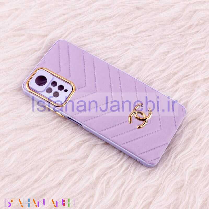 اصفهان جانبی-قاب پافر چرمی لوزی محافظ لنزدار Xiaomi Redmi Note 11 Pro