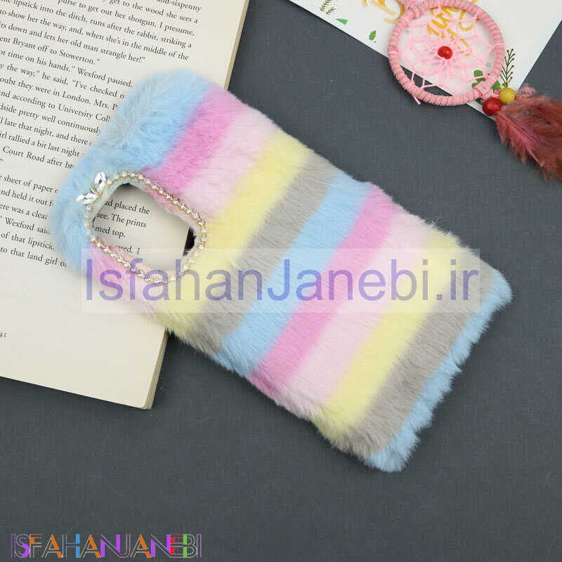 اصفهان جانبی-قاب پشمالو رنگین کمانی Samsung Galaxy A72