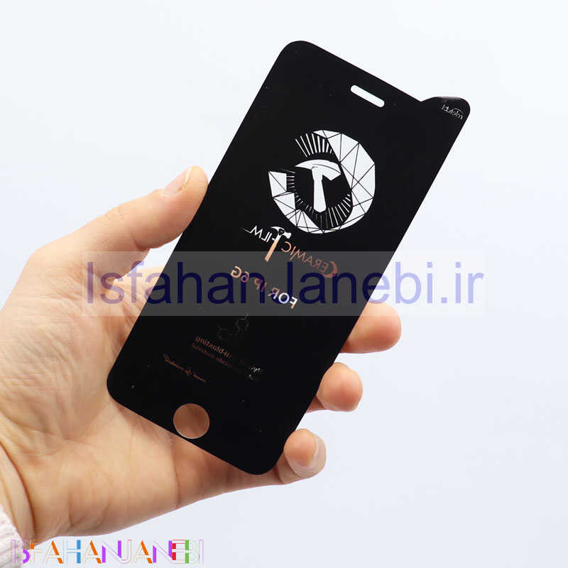 اصفهان جانبی-گلس سرامیکی MIETUBL CLEAR آیفون iPhone 6/6s مشکی