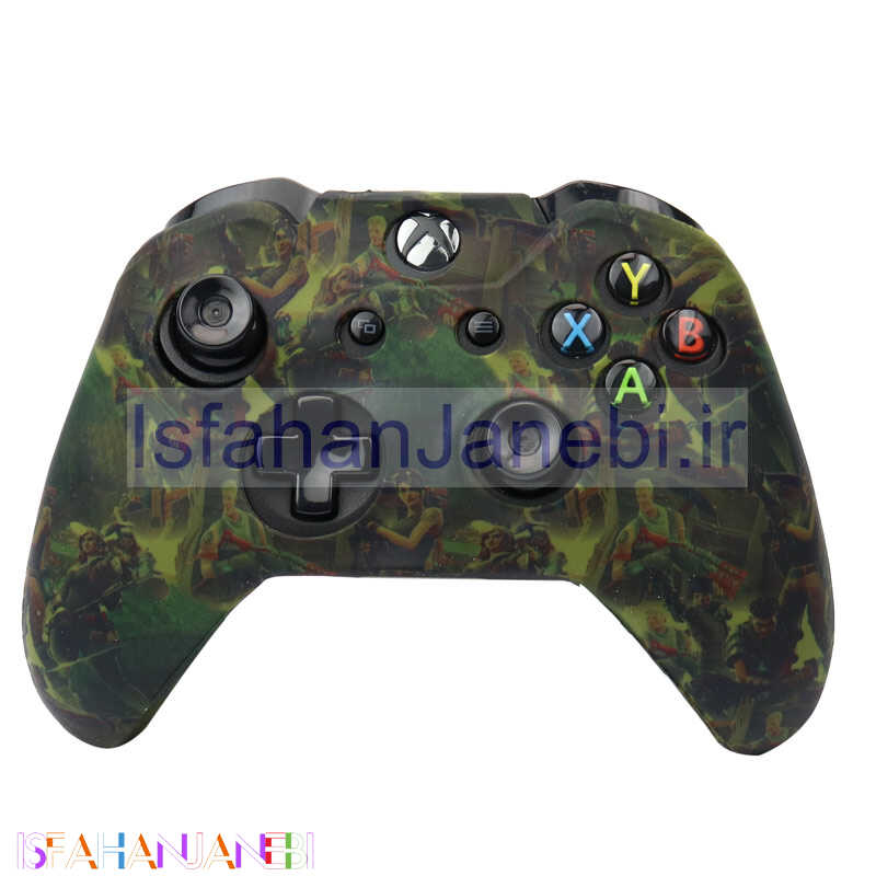 اصفهان جانبی-روکش دسته بازی Xbox طرح Fortnite زمینه سبز تیره