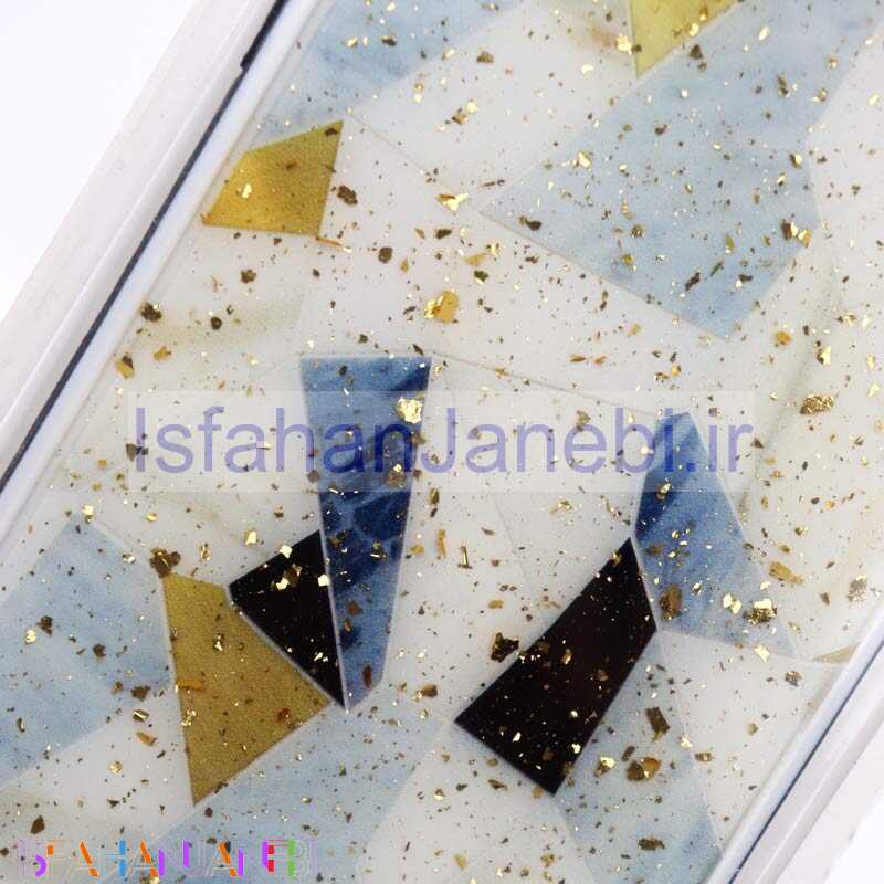 اصفهان جانبی-قاب ماربل فانتزی طلایی iPhone XS Max کد12