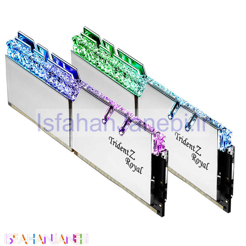 اصفهان جانبی-رم کامپیوتر G.Skill TridentZ Royal DDR4 32GB 4000MHz CL19 Dual