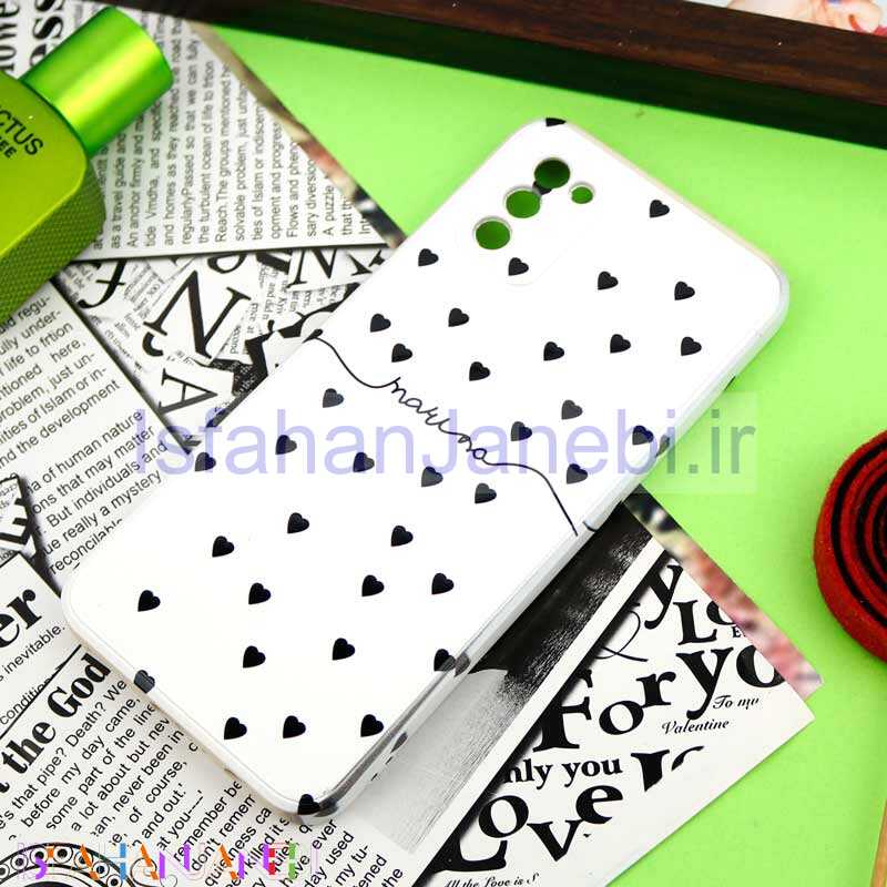 اصفهان جانبی-قاب سیلیکونی محافظ لنزدار طرح قلب Samsung Galaxy A02s