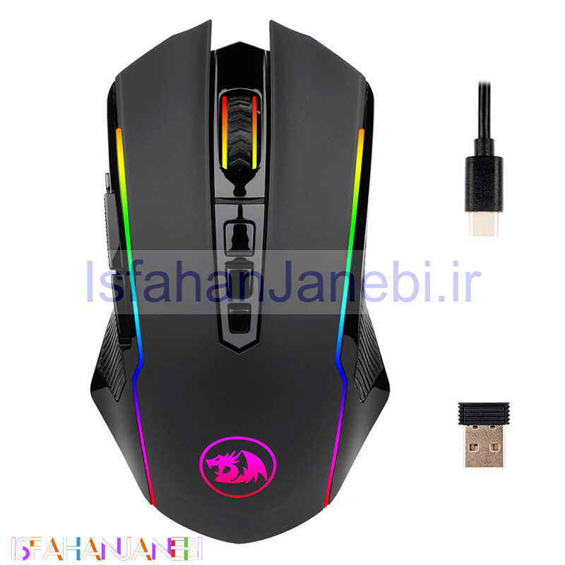 اصفهان جانبی-موس بی سیم گیمینگ Redragon Ranger Lite M910-KS