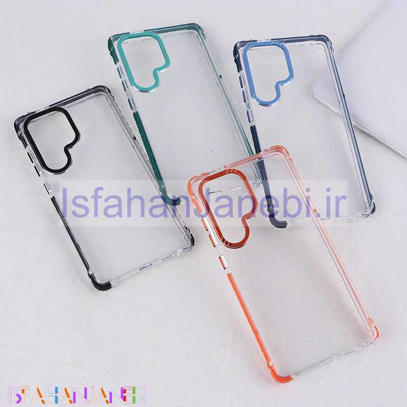 اصفهان جانبی-قاب شفاف Magic Mask سامسونگ Galaxy S25 Ultra دور رنگی