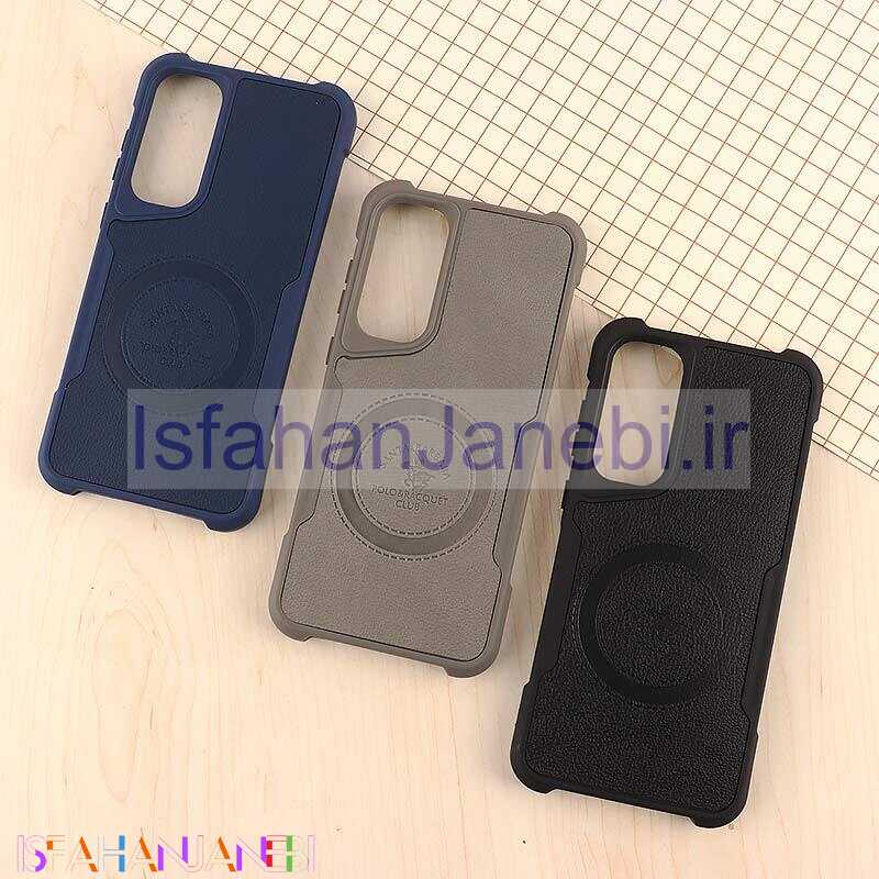 اصفهان جانبی-قاب چرمی Polo Racquet Club سامسونگ Galaxy A35