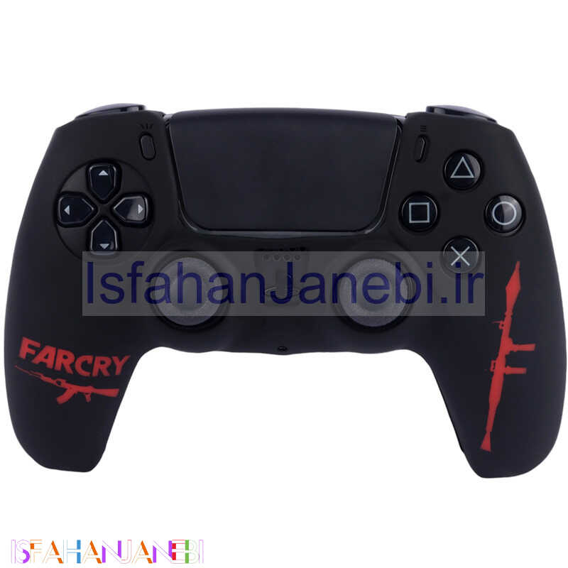 اصفهان جانبی-روکش دسته PS5 طرح FarCry مشکی قرمز