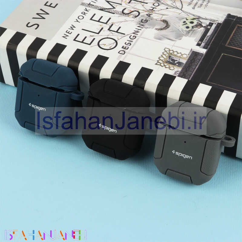 اصفهان جانبی-کاور ایرپاد پرو 2 / 1 Spigen Rugged Armor کد 1