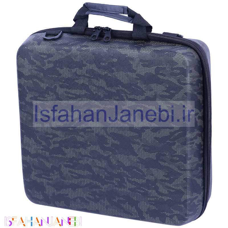 اصفهان جانبی-کیف کنسول بازی PS4 چرمی طرح چریکی سبز مشکی