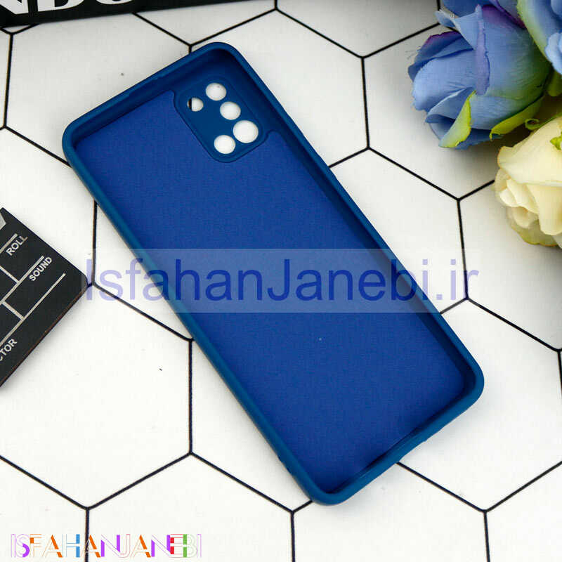 اصفهان جانبی-قاب طرح سیلیکونی داخل موکت محافظ لنزدار Samsung Galaxy A31