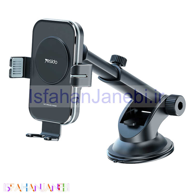 اصفهان جانبی-هولدر و شارژر وایرلس Yesido C118 15W