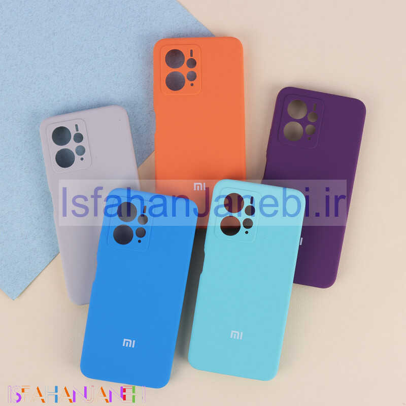 اصفهان جانبی-قاب سیلیکونی اصلی زیربسته شیائومی Redmi Note 12 4G محافظ لنزدار