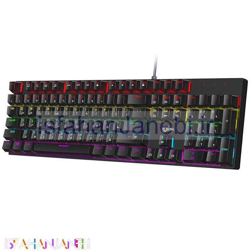 اصفهان جانبی-کیبورد گیمینگ اکسون ZYG800