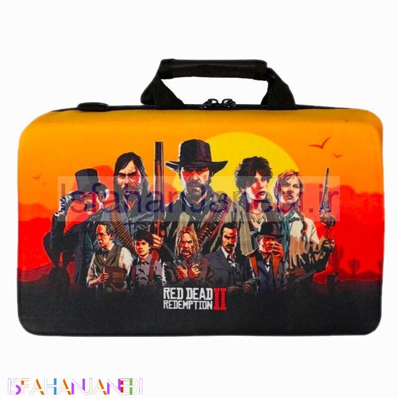 اصفهان جانبی-کیف کنسول بازی XBOX Series S طرح Red Dead Redemption 2 کد 9
