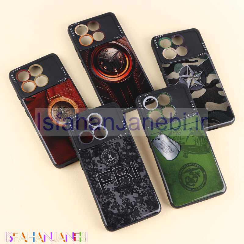 اصفهان جانبی-قاب Case Tiki دراگون محافظ لنزدار Xiaomi Poco X6 Pro