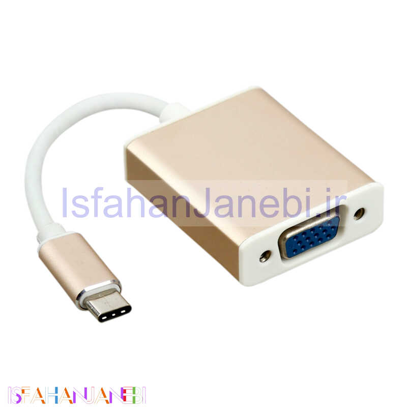 اصفهان جانبی-تبدیل Wipro Type-C to VGA