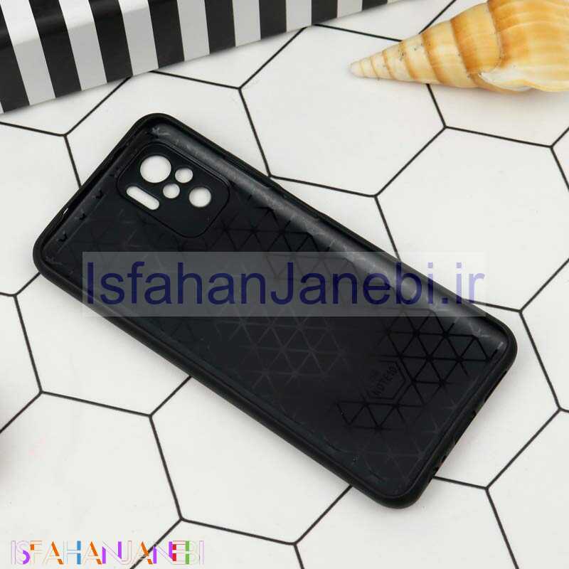 اصفهان جانبی-قاب محافظ لنزدار چرمی BURBERRY شیائومی Redmi Note 10 / Redmi Note 10s