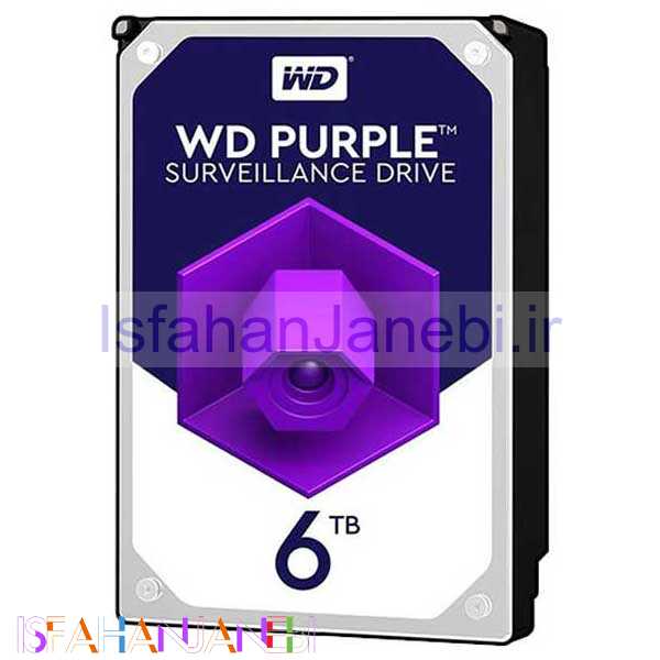 اصفهان جانبی-هارد اینترنال وسترن دیجیتال Western Digital Purple WD64PURZ 6TB