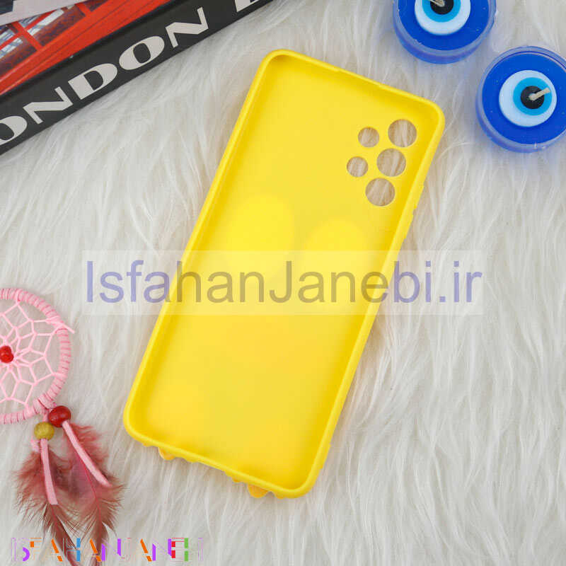 اصفهان جانبی-قاب سیلیکونی اردک محافظ لنزدار Samsung Galaxy A32 4G