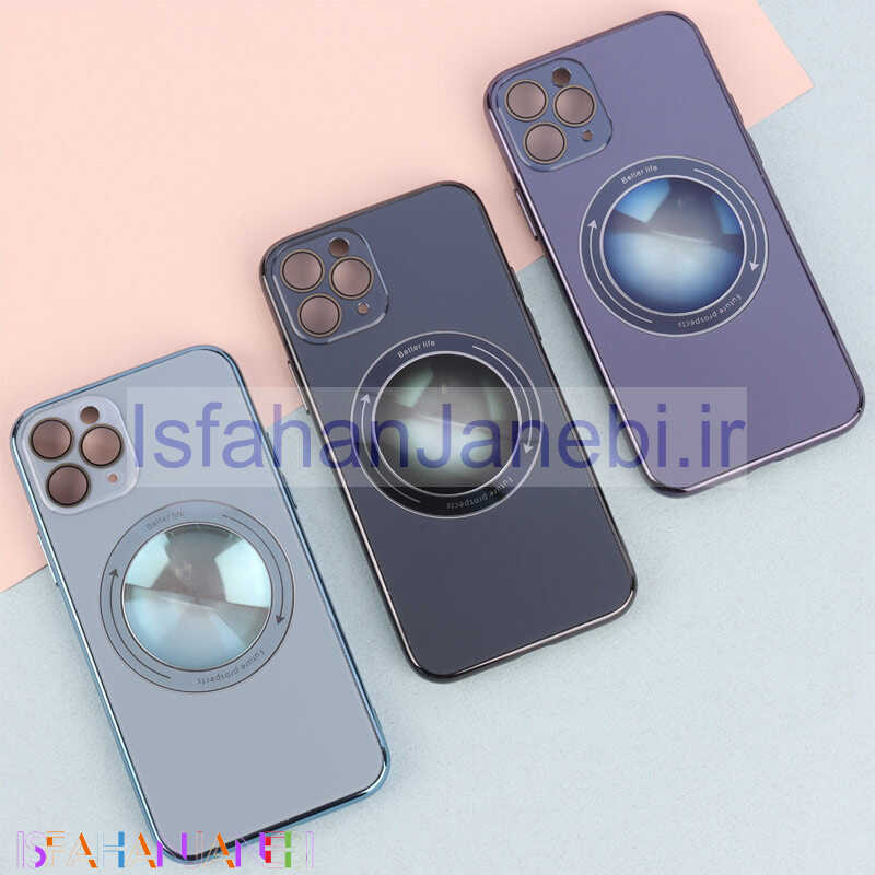اصفهان جانبی-قاب اورجینال MagSafe PVD محافظ لنزدار iPhone 11 Pro