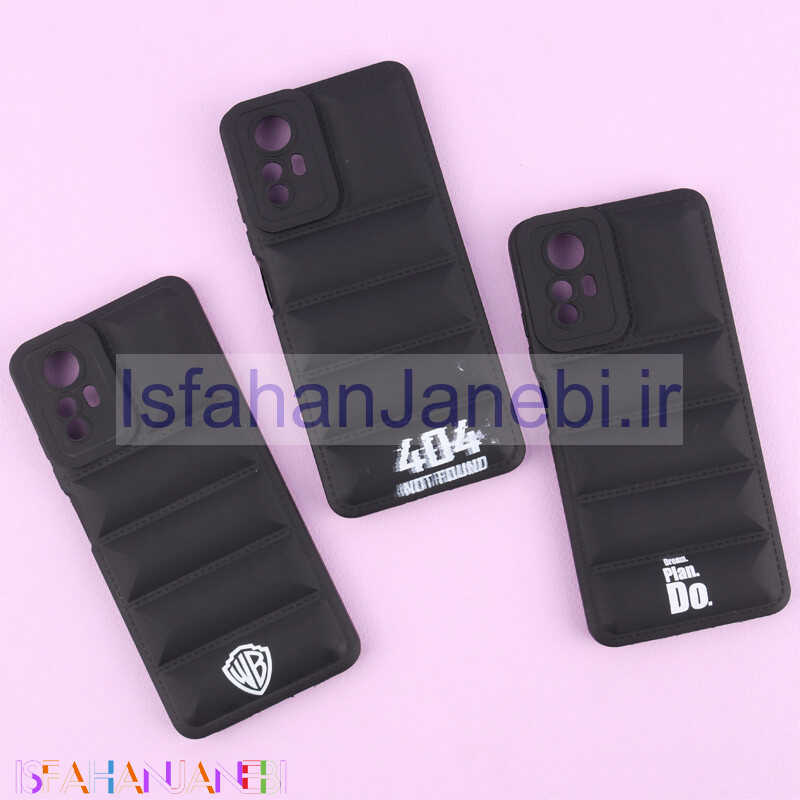 اصفهان جانبی-قاب پافر پشت مات محافظ لنزدار Xiaomi Redmi Note 12S