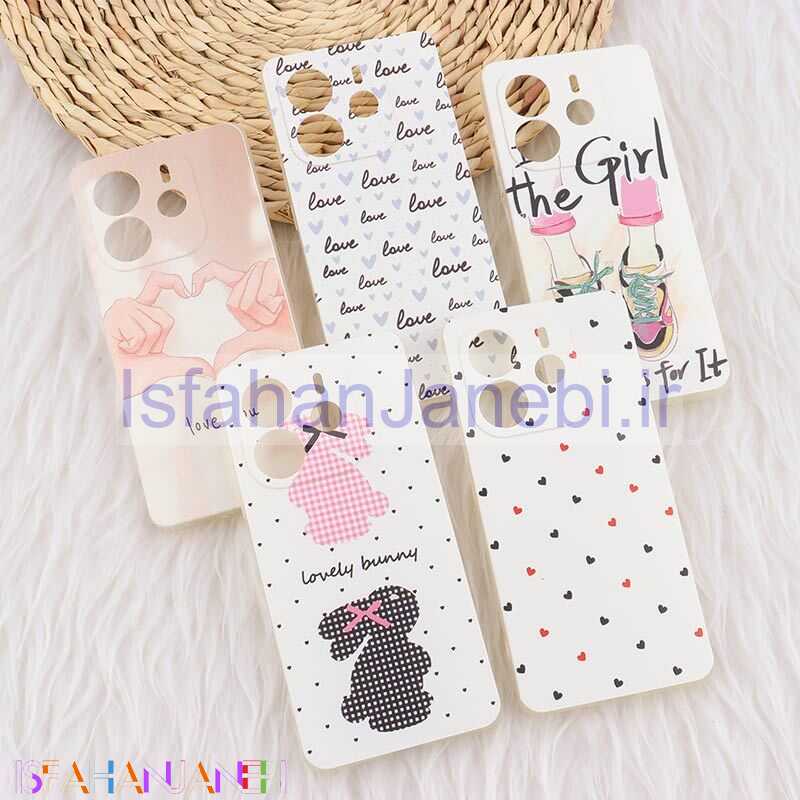 اصفهان جانبی-قاب ژله ای شیائومی Redmi Note 14 طرح دار چاپی محافظ لنزدار