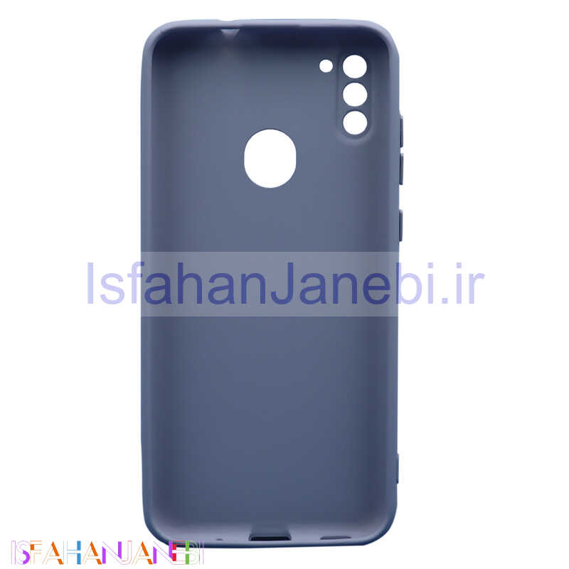 اصفهان جانبی-قاب طرح سیلیکونی محافظ لنزدار Samsung Galaxy A11